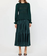 Current Air - Glenda Glitter Flared Sweater
