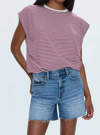 Pistola - Kennedy Mid Rise Denim Short
