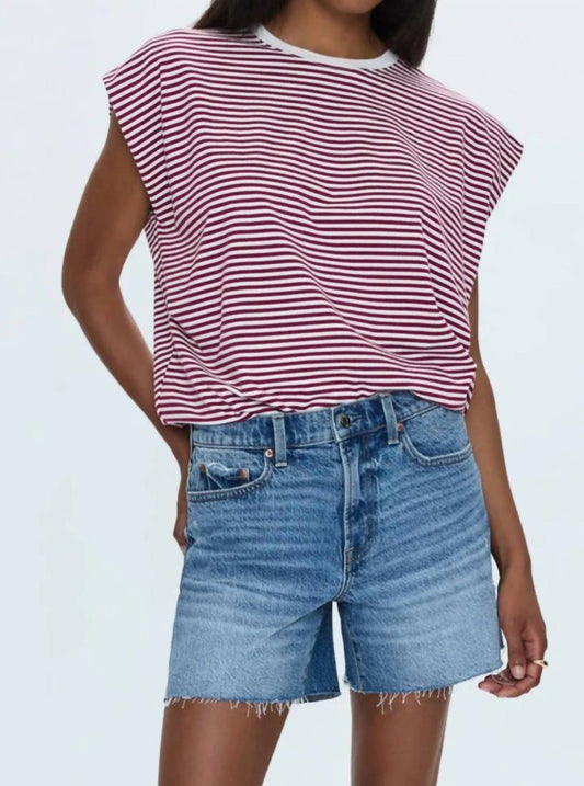 Pistola - Kennedy Mid Rise Denim Short