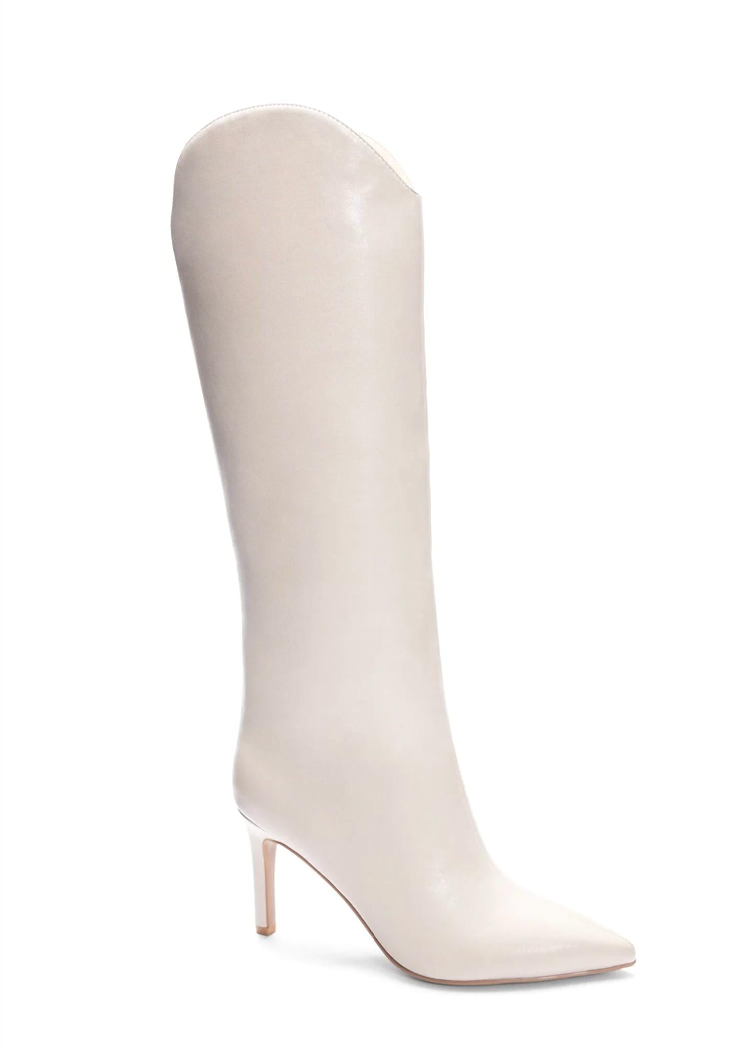 CHINESE LAUNDRY Women's Fiora Dress Boots in white - women's shoe