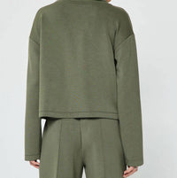 Current Air - Cowl Neck Pullover Sweatshirt
