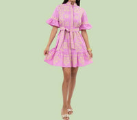 Uncle Frank - The Madison Embroidered Dress