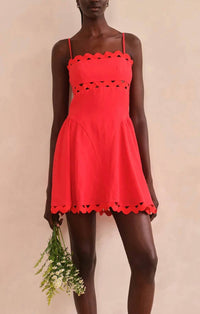 Saylor - Andrea Linen Mini Dress