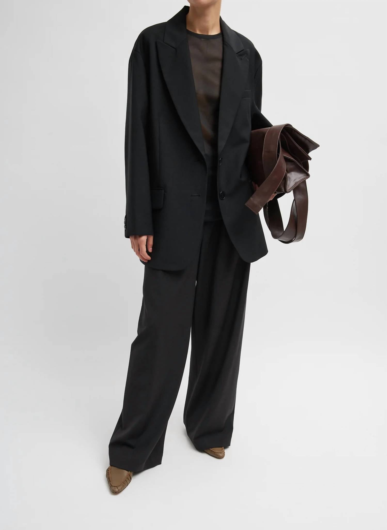 Tibi - Tropical Wool Stella Pant