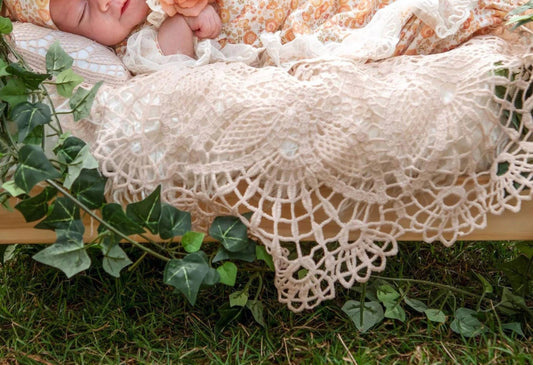 Haute Baby - Newborn Cinnamon Sugar Gown