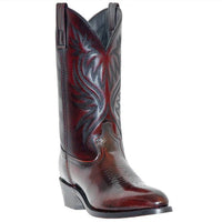 DAN POST. Men's 12 Abilene Leather Western Cowboy Boot in godlen black cherry - men's boots
