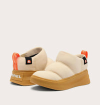 SOREL Youth Out N About Iv Mini Puffy Boots in honey white gum - kids' boots - alternate view