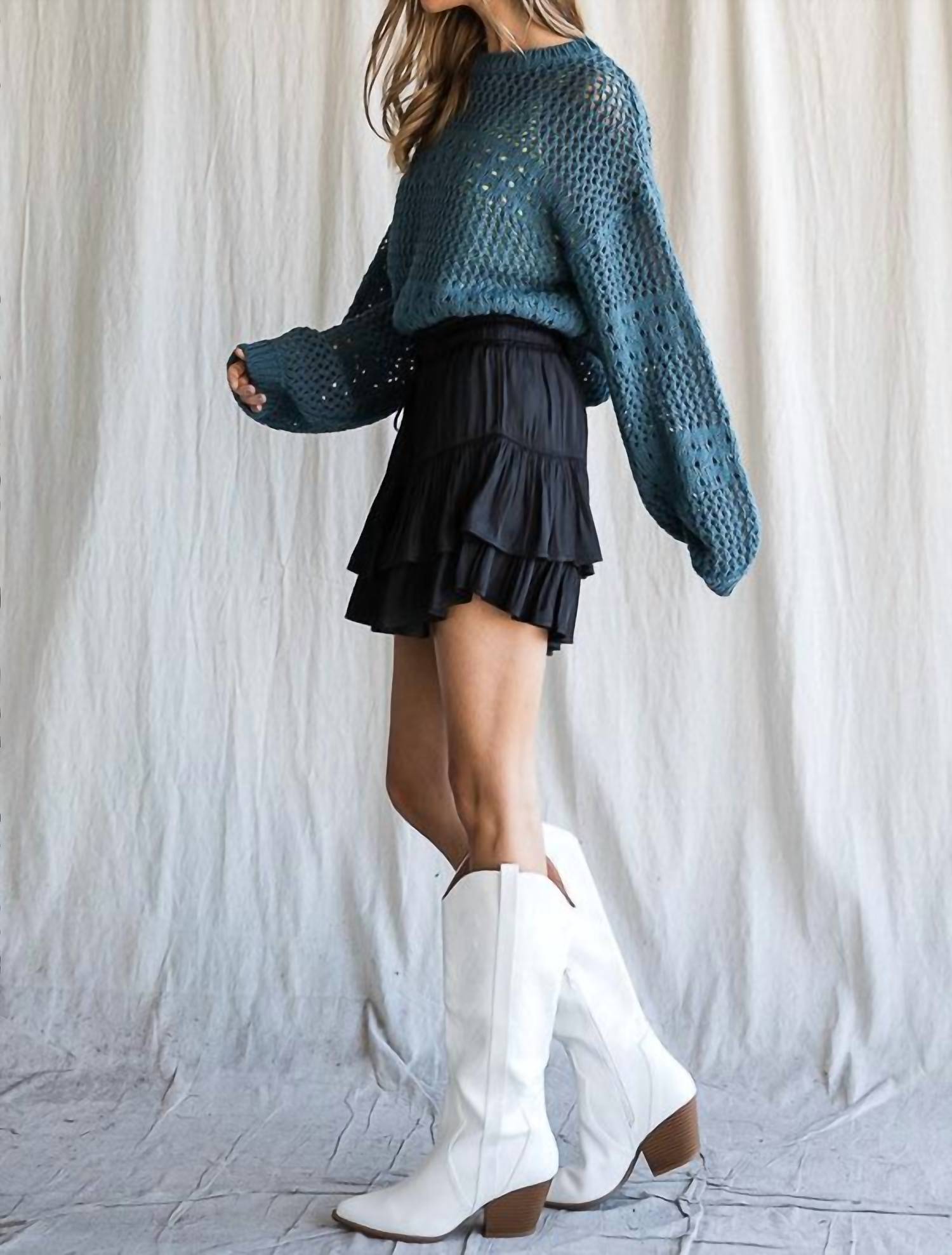 Jade By Jane - Have High Hopes Tiered Skort