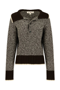 Amo - Bobbie Button-front Sweater
