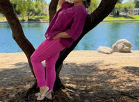 Made In Italy - Italian Magic Pants With A Subtle Chic Glam Side Panel