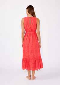 Lovestitch - LOLA EYELET MIDI DRESS