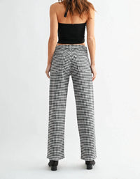 Just Black Denim - Mid Rise Straight Leg Jeans