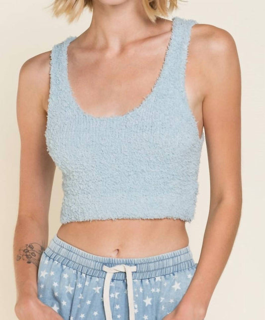 Never Felt This Softie Cozy Cropped Tank Top