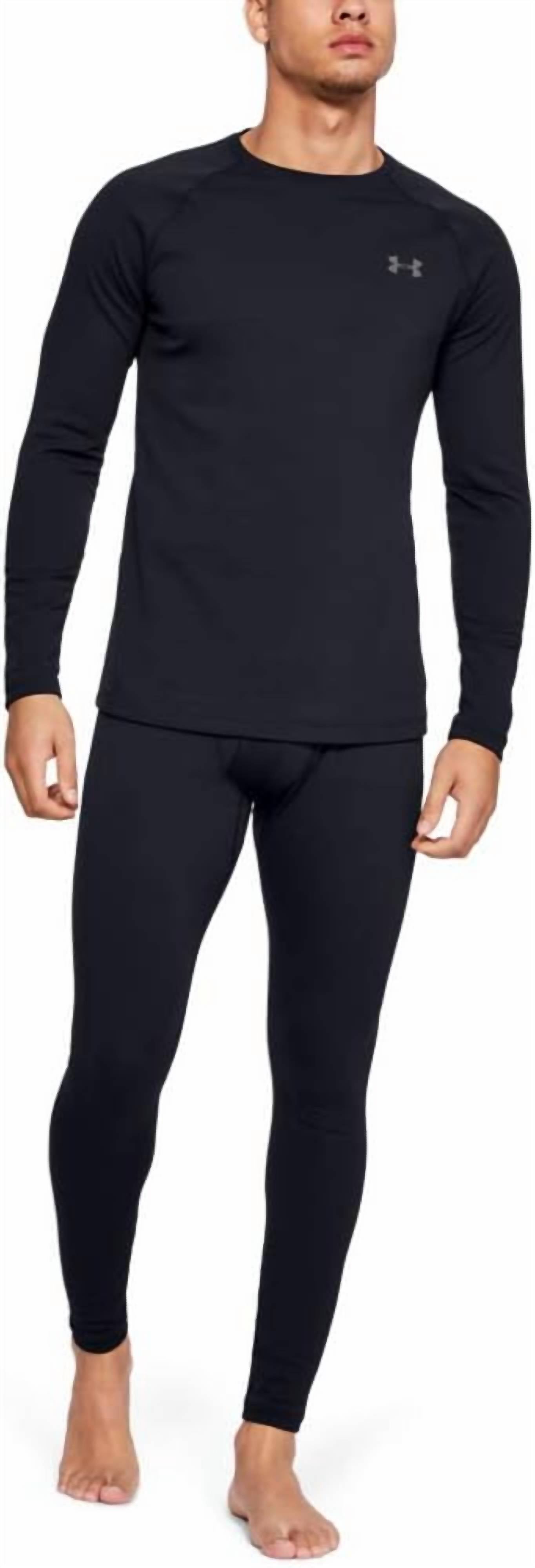 UNDER ARMOUR Packaged Base 2.0 Leggings in black - men's pants