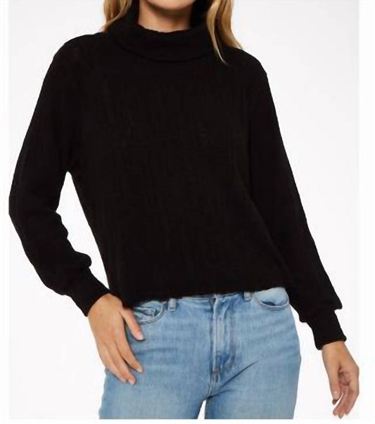 Yves Ribbed Turtleneck