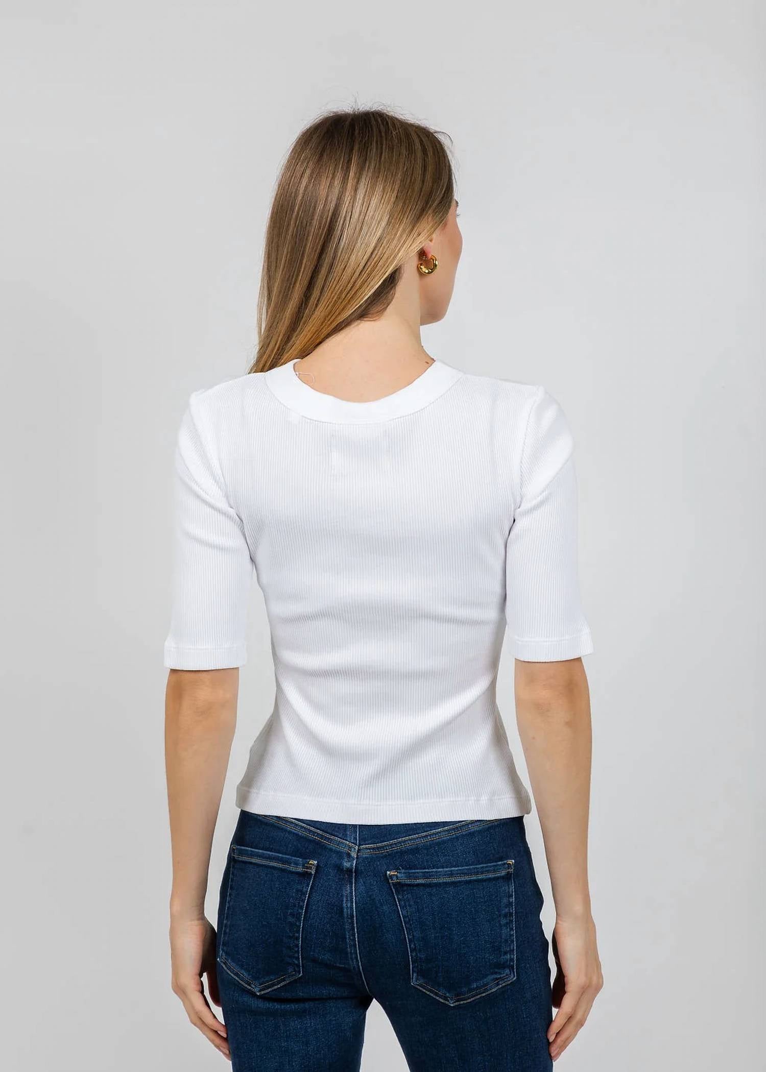 Citizens Of Humanity - Nali Short Sleeve Henley Tee