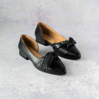 Bueno - Women's Smooth Leather Flat Shoes