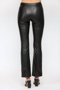 Fate - Faux Leather Flare Pants