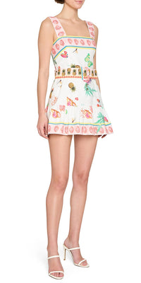 Amanda Uprichard - Lena Skort Romper