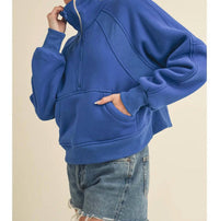 Aemi + Co - Dove Funnel Neck Sweater
