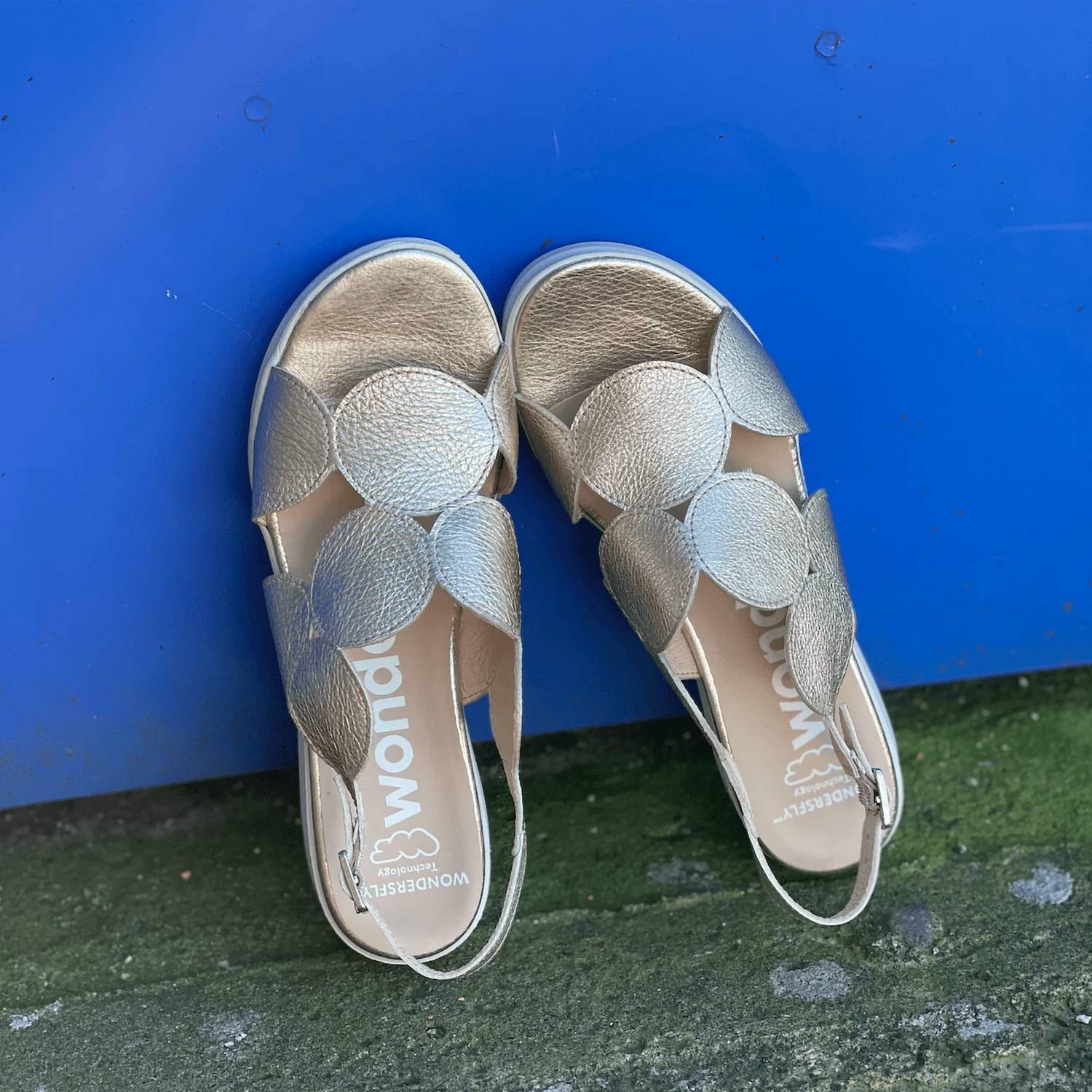 Wonders - Women's Bubble Wedge Sandals
