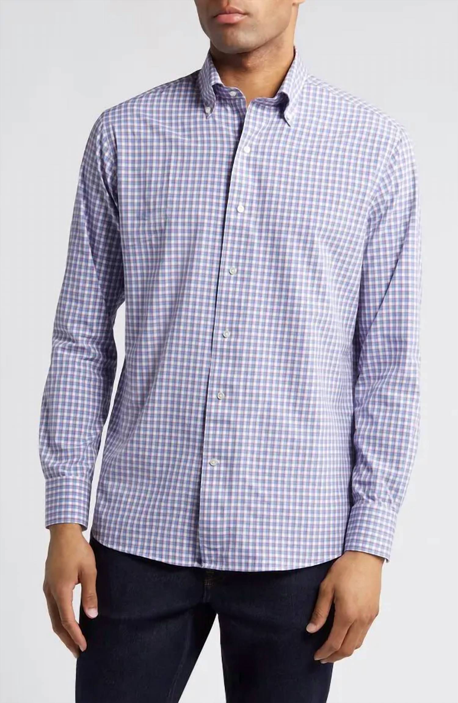Peter Millar - Cole Performance Poplin Sport Shirt