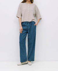 Mod Ref - Stacey Button-Front Knit Cardigan