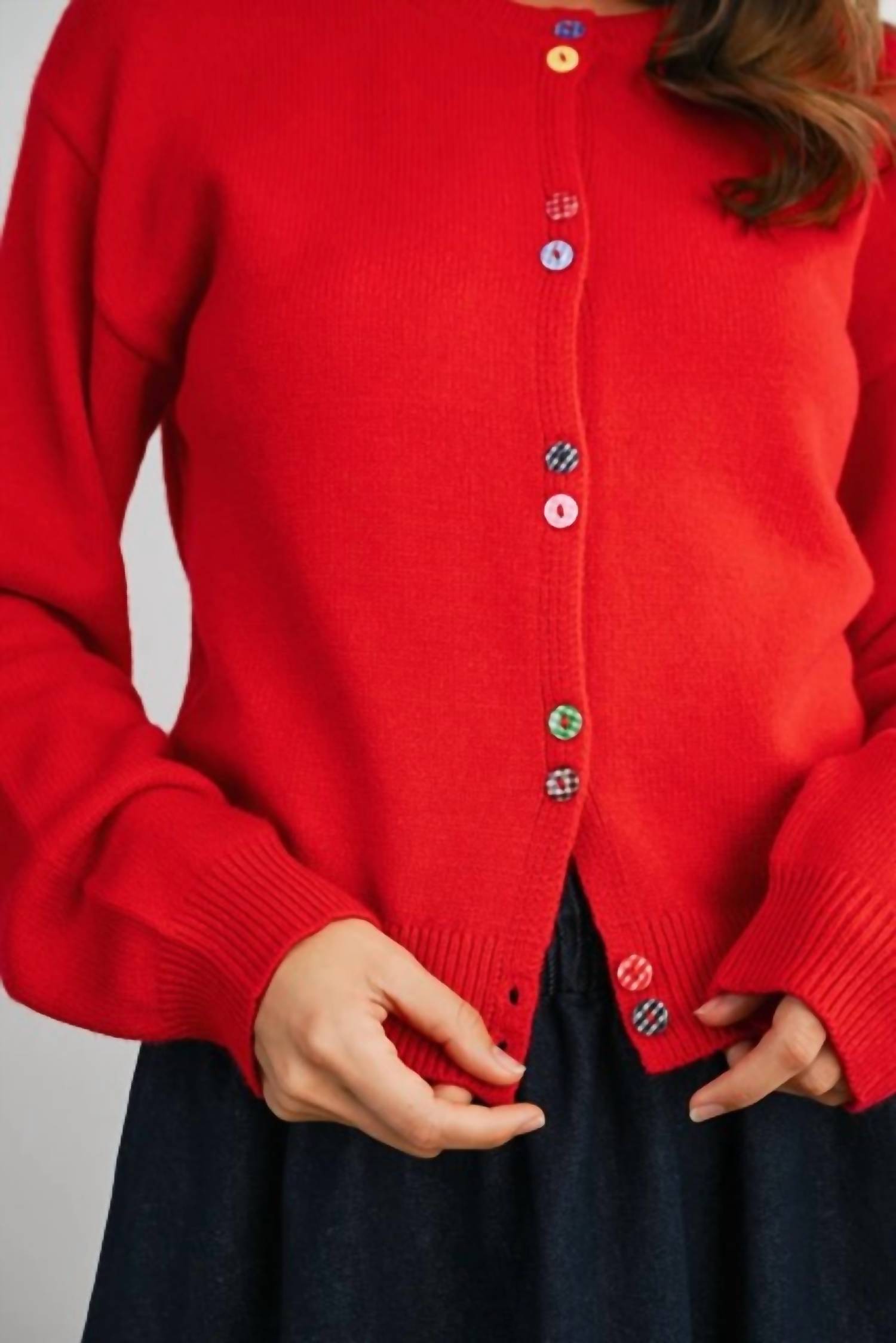 Buttermelon - Long Sleeve Buttoned Cardigan