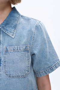 Bayeas - Denim Shirt Dress