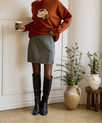 Le Lis - Let's Get Coffee Long-Sleeve Oversized Sweater
