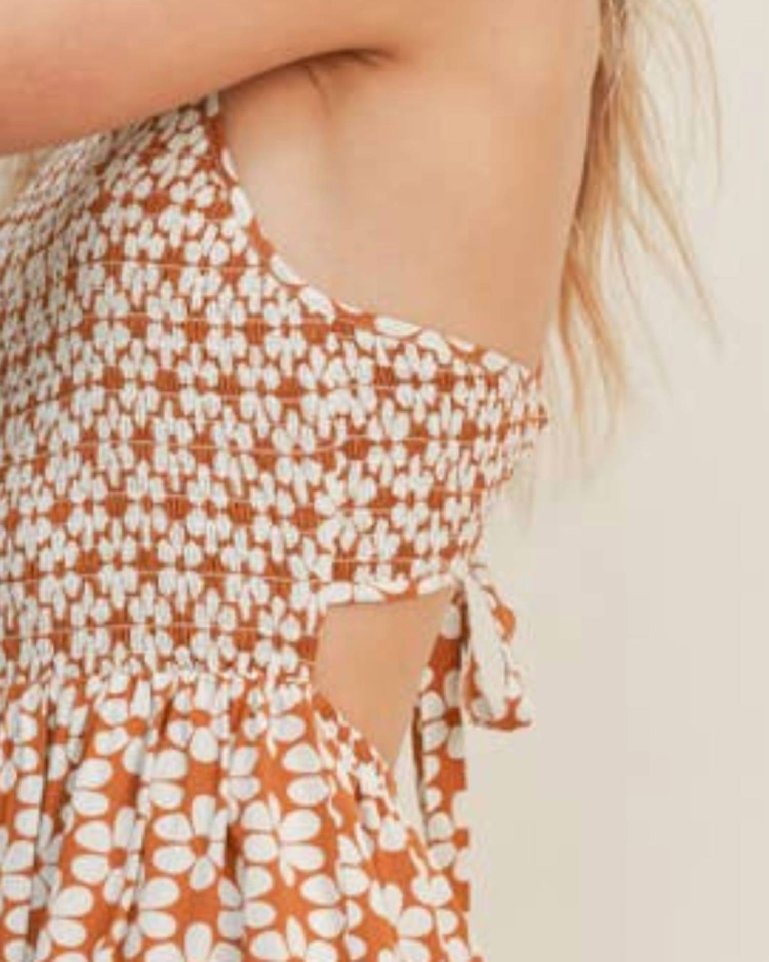 Lush - Smocked Daisy Dress