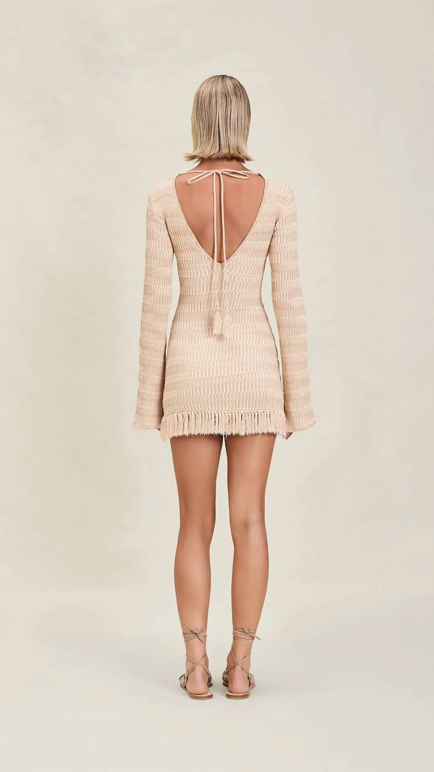 Devon Windsor - Costa Long Sleeve Knit Mini Dress
