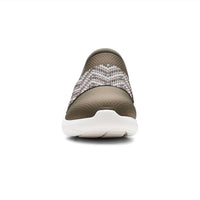 Clarks Women's Nova Way Sneaker in dark olive combi - women's sneaker - view 4