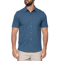 Flags & Anthem - Fulton Geo Print Knit Shirt