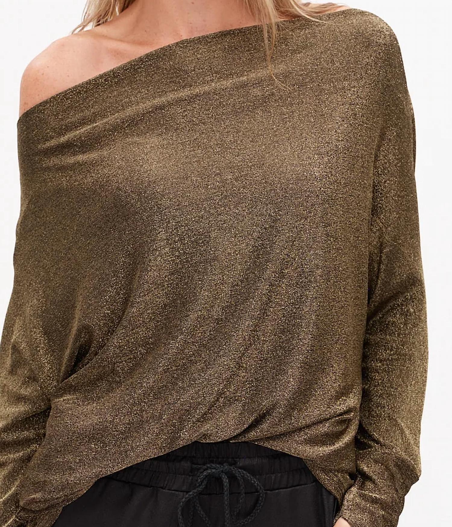 Six/Fifty - Lurex Anywhere Top