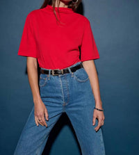 Nation Ltd - Reed Mock Neck Top