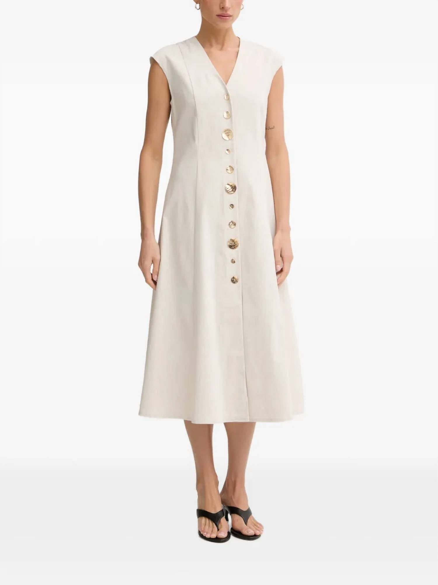 Joseph Ribkoff - Front Button Midi Dress