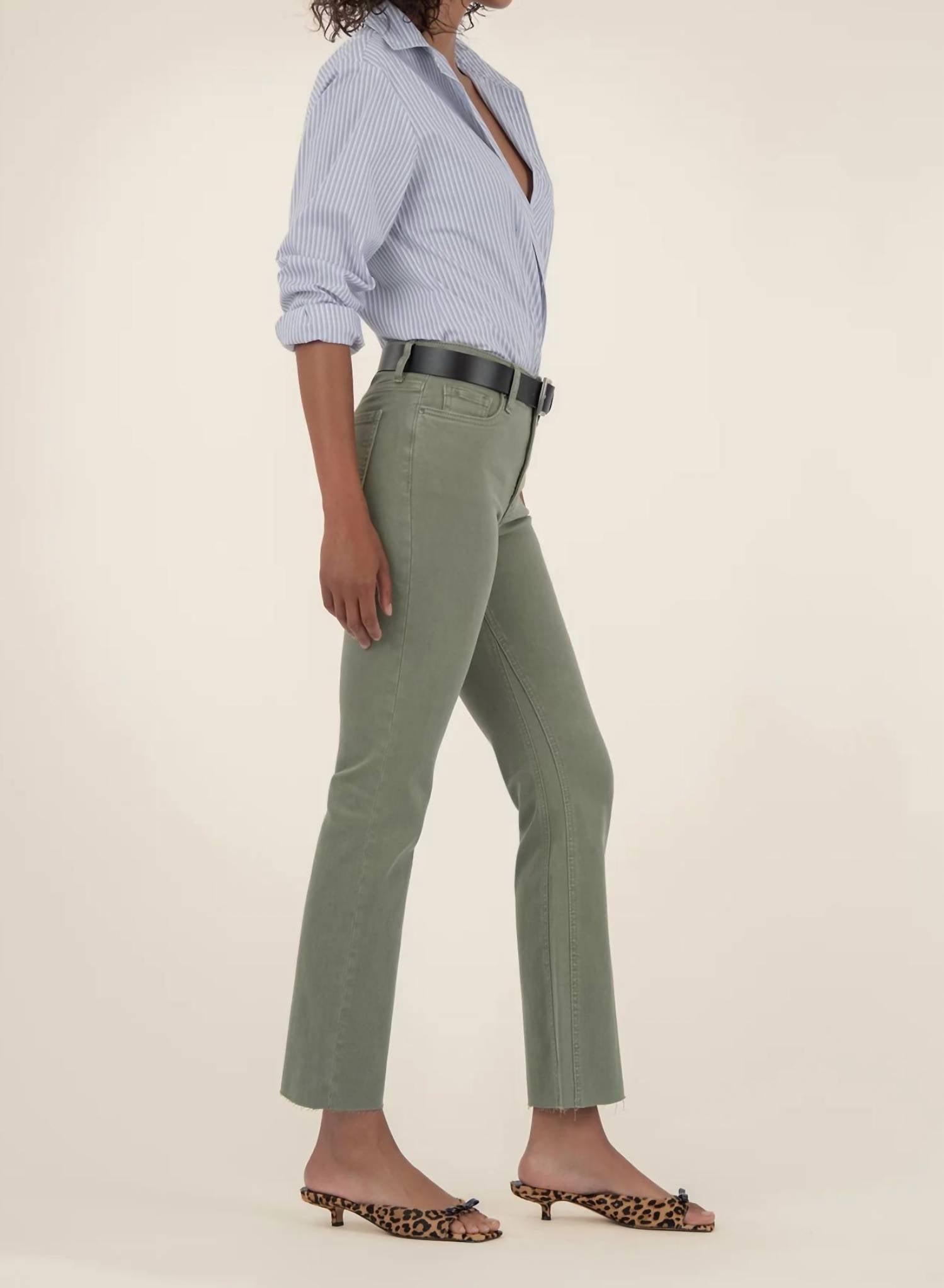 Kut From The Kloth - Kelsey High Rise Fab Ab Ankle Flare Jeans