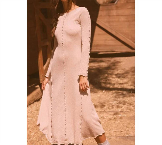 Promesa - Raquel Lettuce Edge Dress