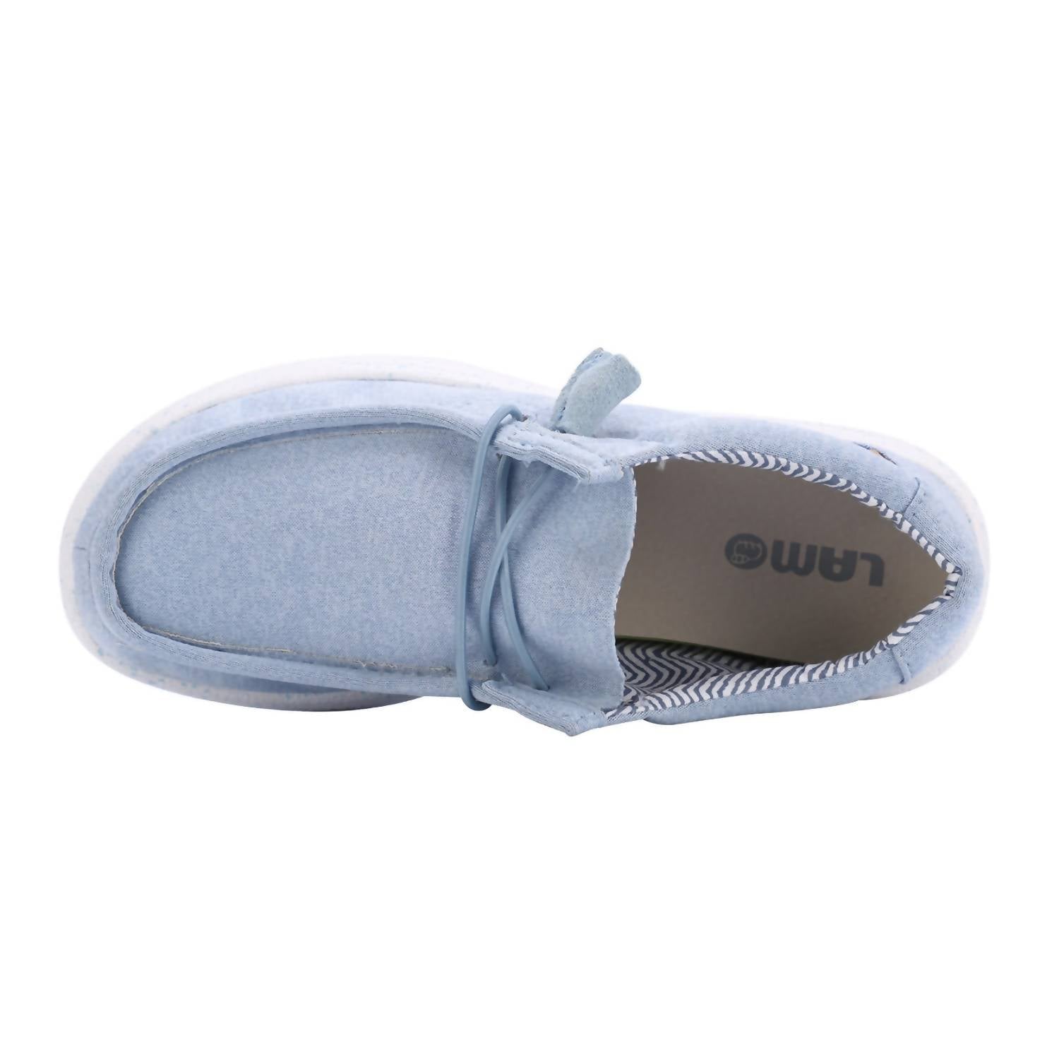 Lamo Women's Paula Breeze Jersey Knit Casual Shoe in sky blue - women's sneaker - view 4