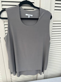 Sympli - Women's Sleeveless Double Layer Shell Top