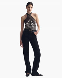 Nili Lotan - Solal Silk Halter Top