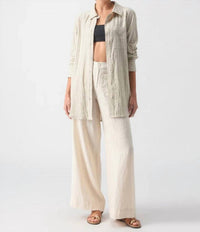 Sanctuary - Long Line Pocket Shirt