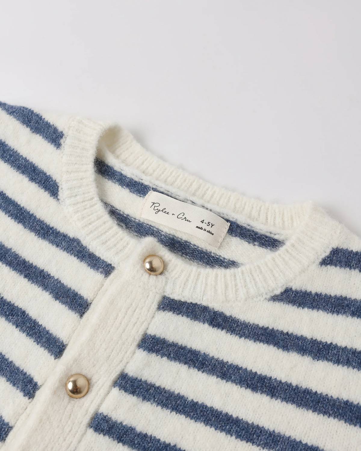 Rylee + Cru - Girl's Classic Cardigan