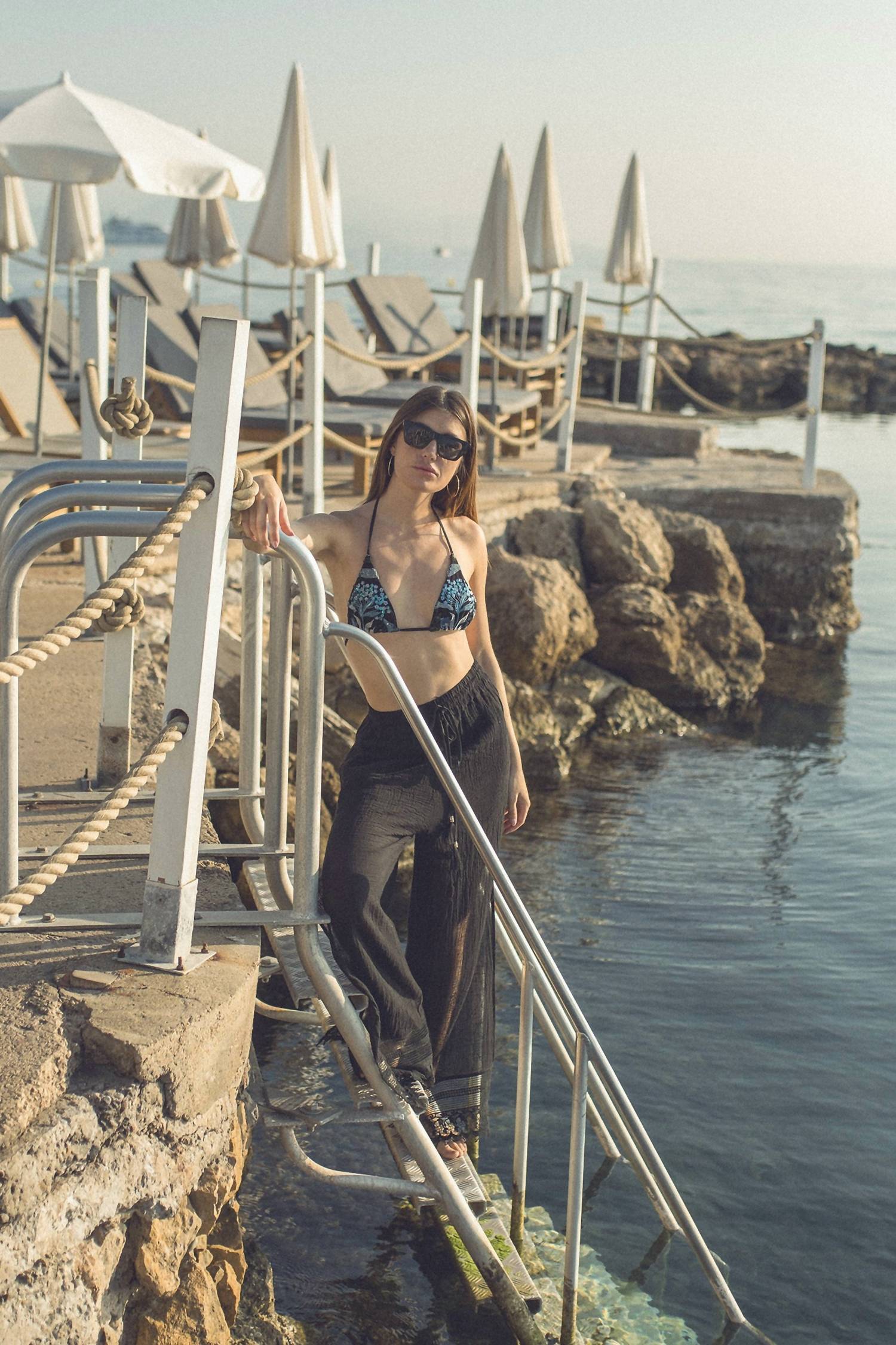 Miguelina - Orion Cotton Gauze Beach Pants