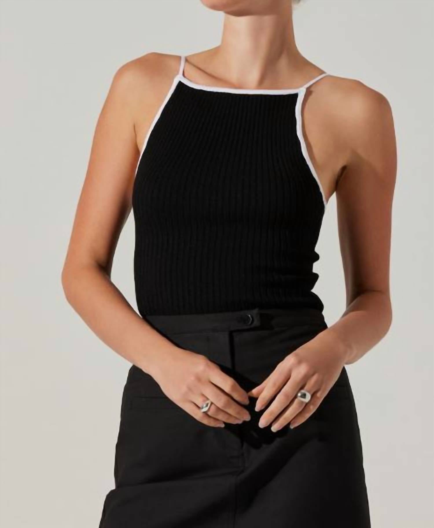 Astr - Jenini Knit Top