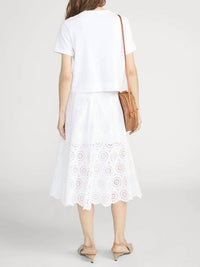Frame - SOLSTICE EYELET SKIRT