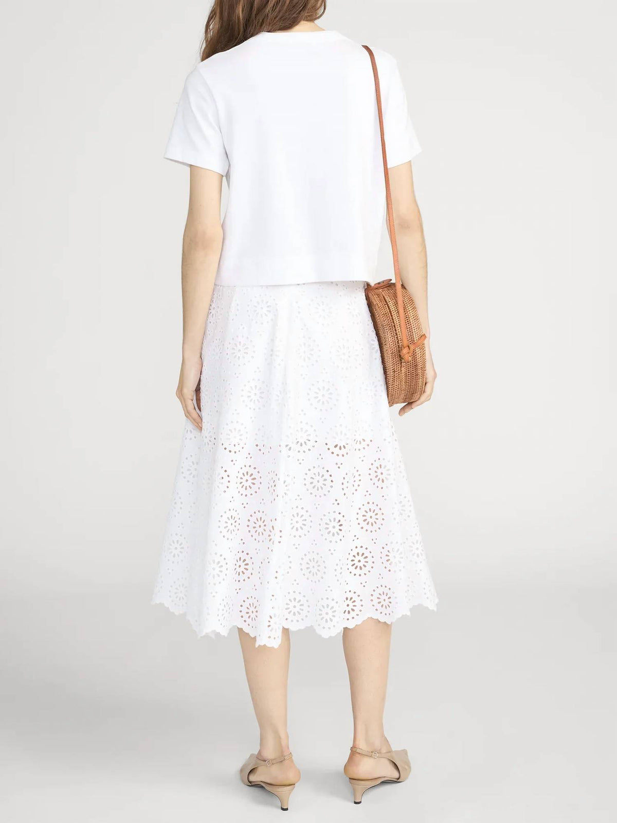 Frame - SOLSTICE EYELET SKIRT