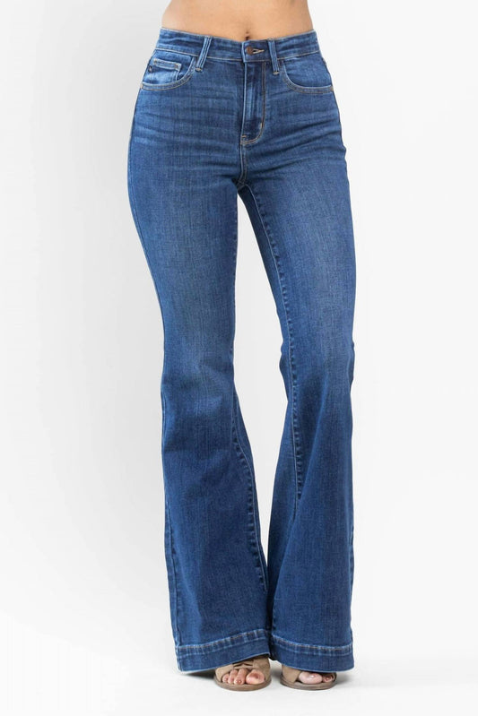 Judy Blue - Non-Distressed Flare Jeans