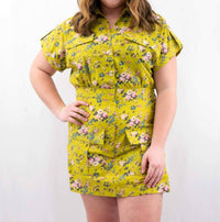 Entro - Floral Utility Romper